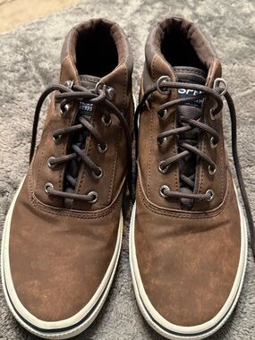 Sperry Men's Brown Chukka Lace-Up Boots